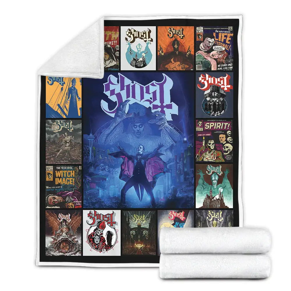 Ghost Swedish Band Fleece Blanket Perfect 