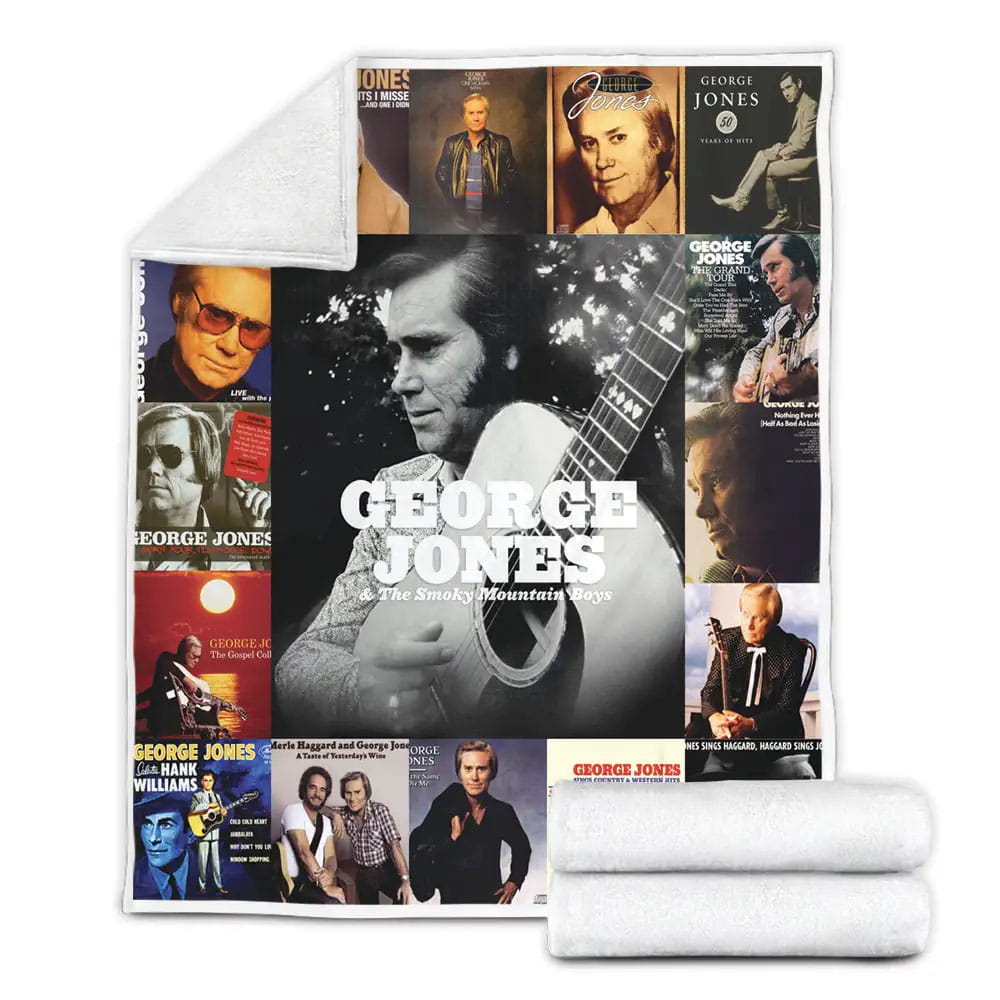 George Jones Fleece Blanket Perfect 