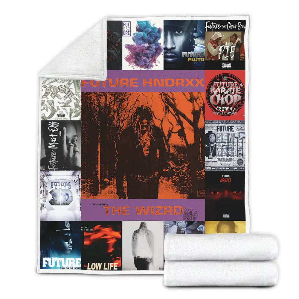 Future Rapper Albums Fleece Blanket Perfect 