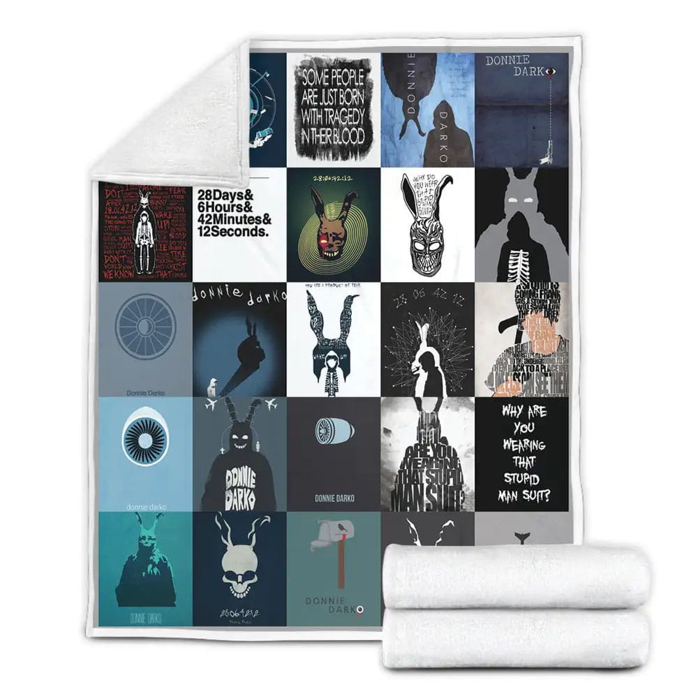 Donnie Darkos Fleece Blanket Gift For Mothers Day Fathers Day