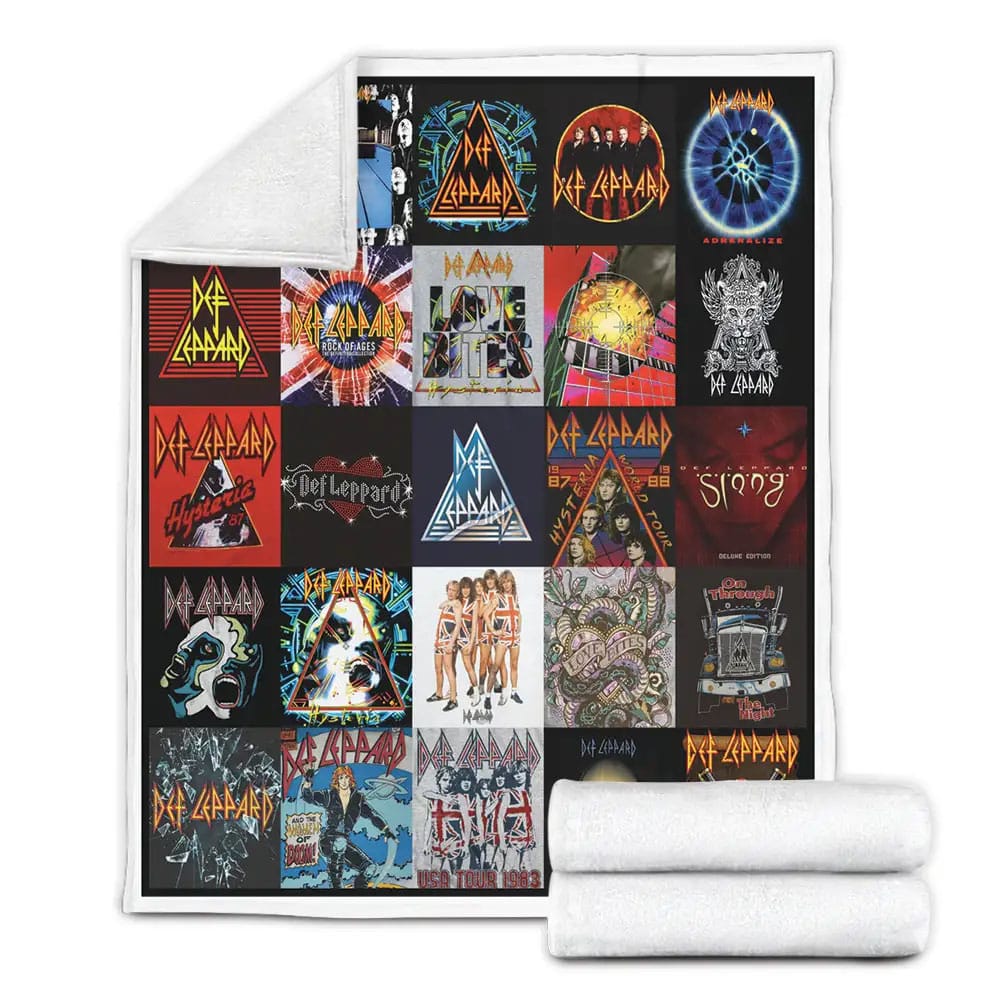 Def Leppard Fleece Blanket Perfect 