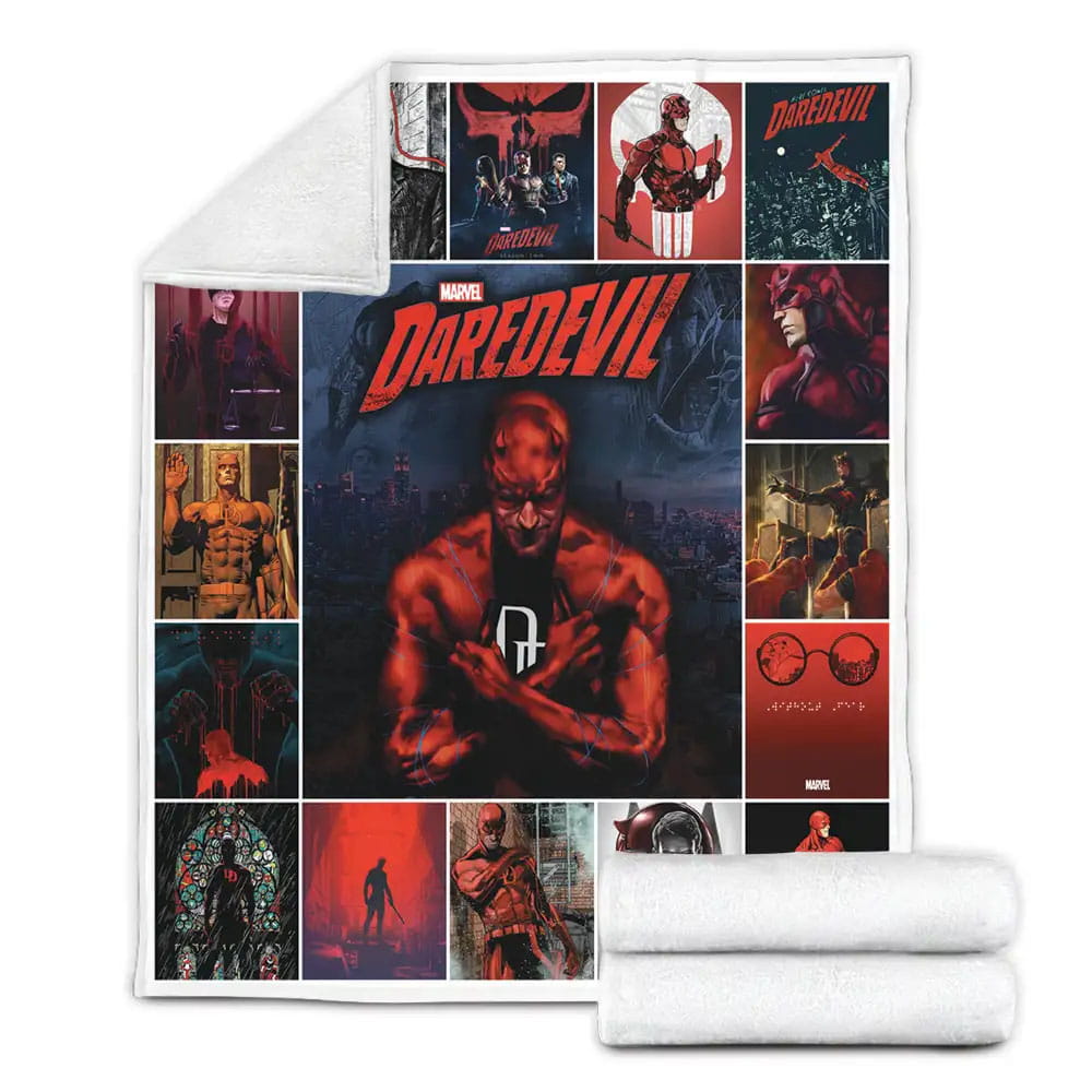 Daredevils Fleece Blanket Gift For Wife Husband Besties