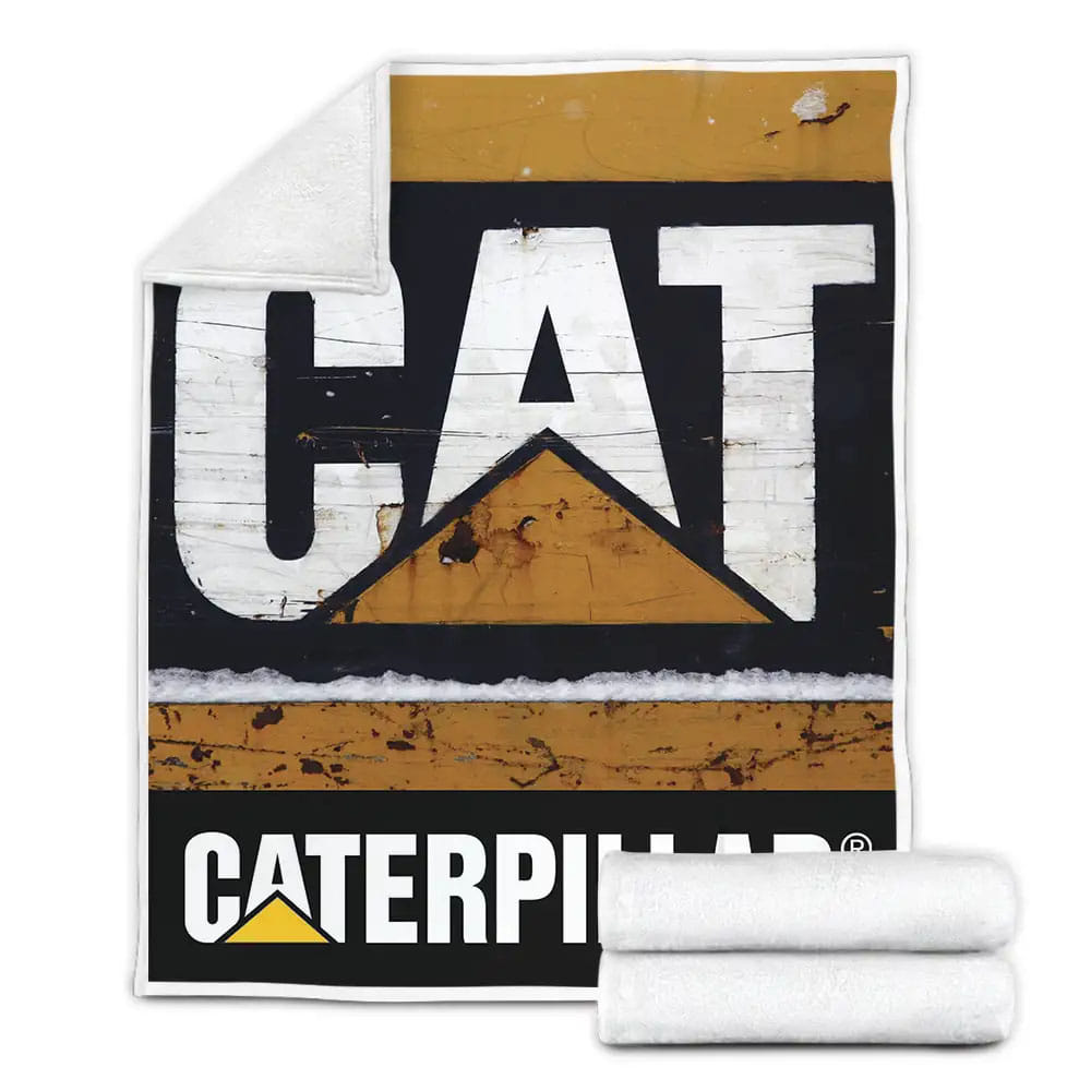 Caterpillar Fleece Blanket Gift For Mothers Day Fathers Day