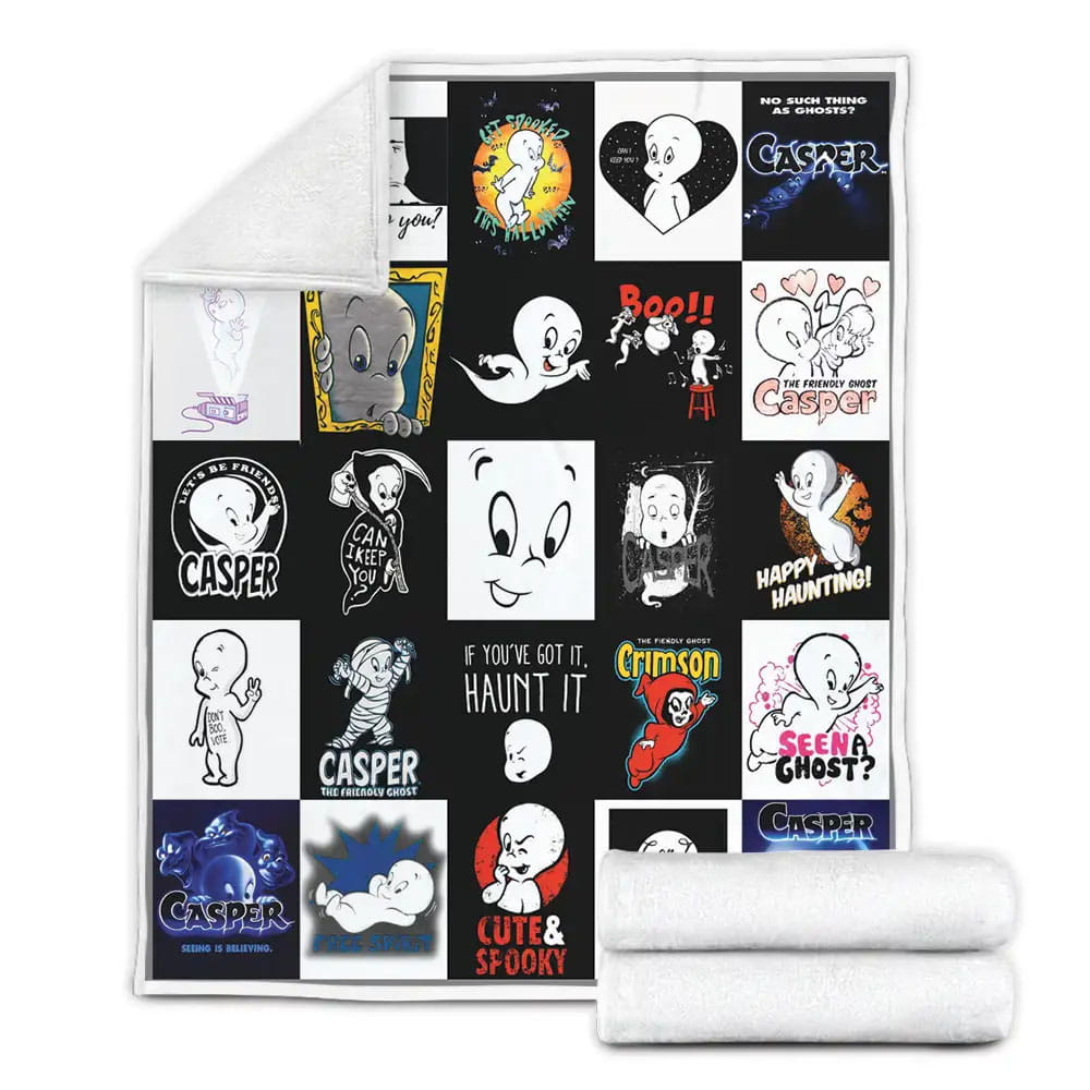 Casper Fleece Blanket Gift For Wife Husband Besties