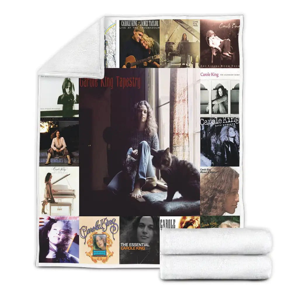 Carole King Albums Fleece Blanket Perfect 