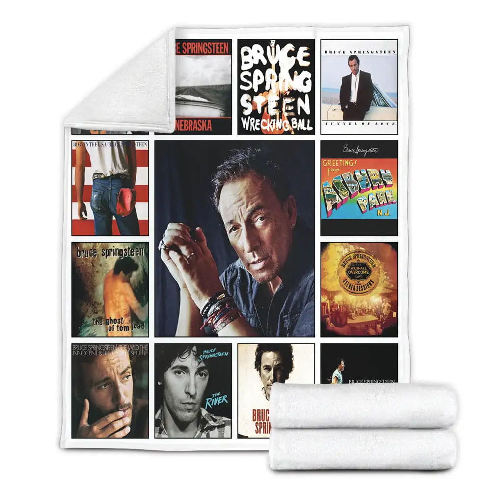 Bruce Springsteen Fleece Blanket Perfect 