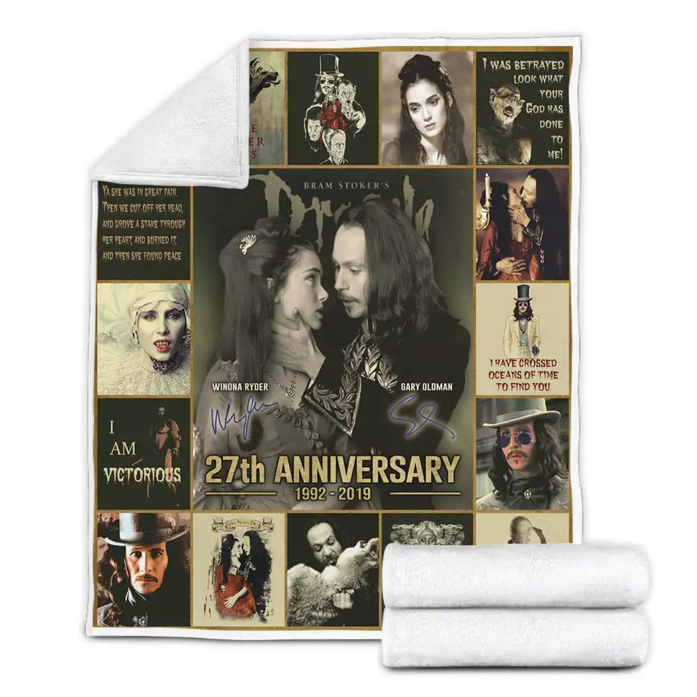 Bram Stokers Dracula Fleece Blanket Perfect 