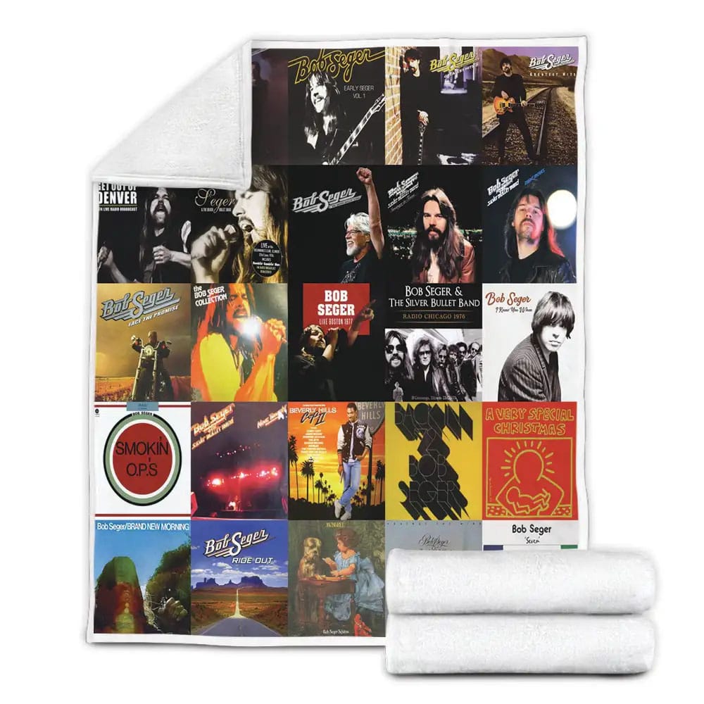 Bob Seger Albums Fleece Blanket Perfect 