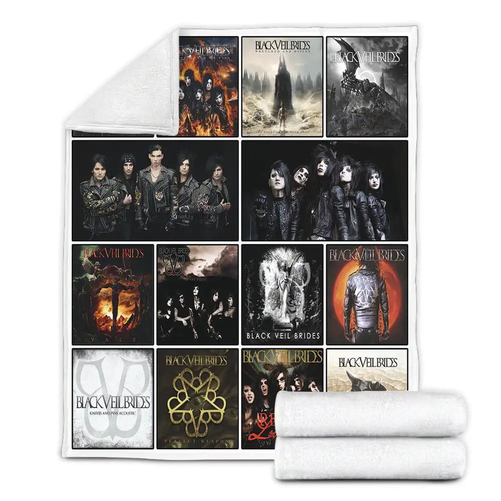 Black Veil Brides Fleece Blanket Perfect 