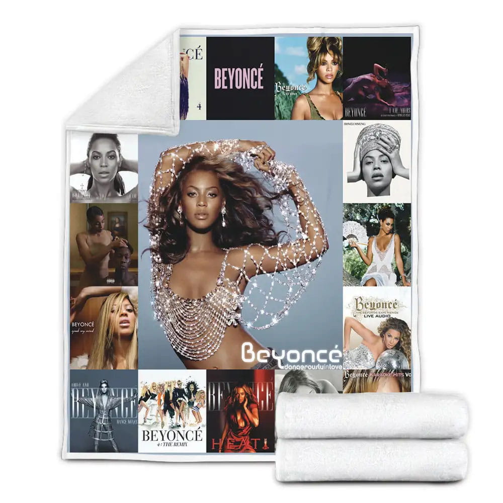 Beyonc Knowles Albums Fleece Blanket Gift For Mothers Day Fathers Day