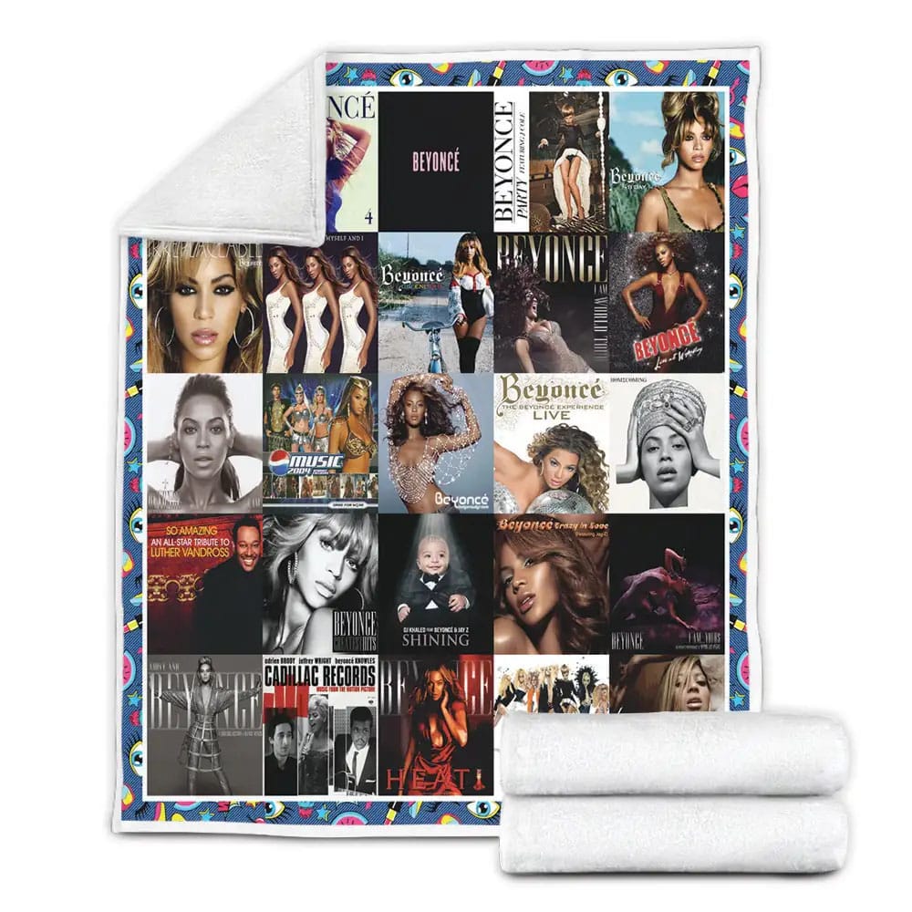 Beyonc Albums Cover Poster Fleece Blanket Perfect 
