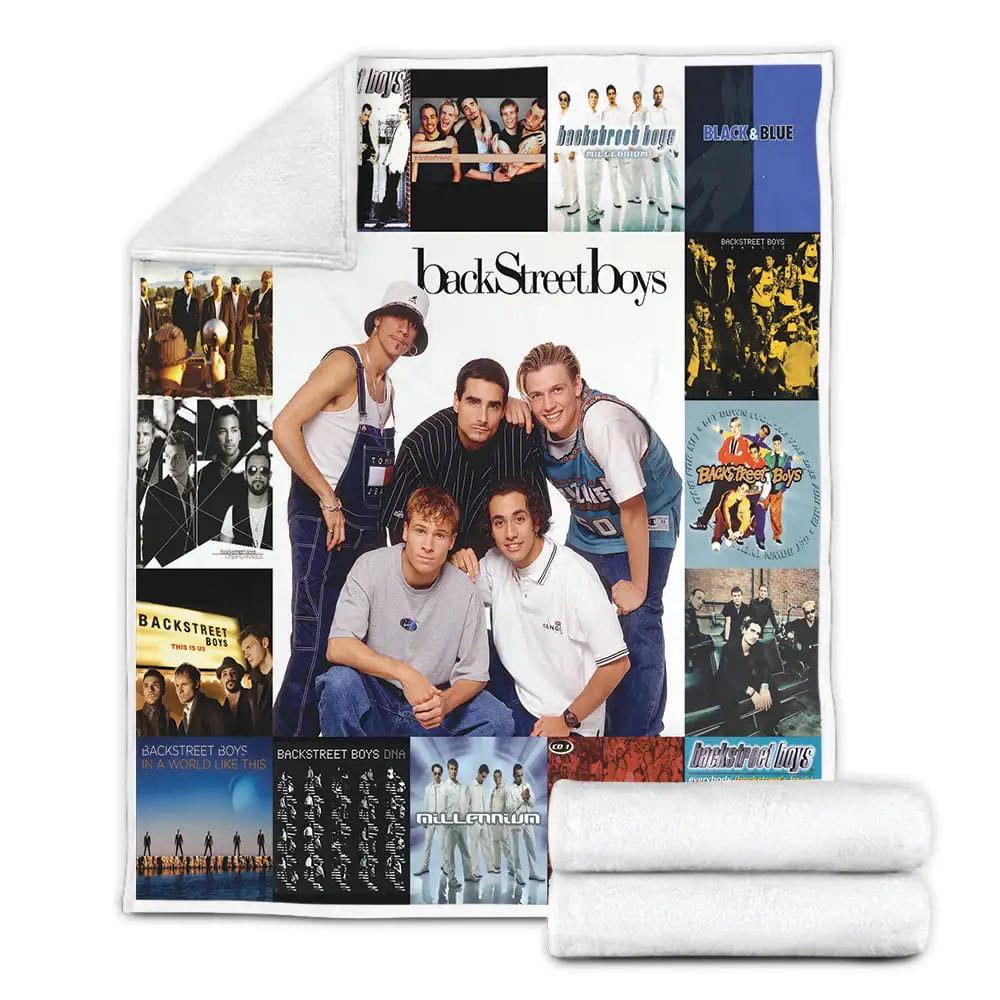 Backstreet Boys Fleece Blanket Gift For Birthday Halloween Christmas
