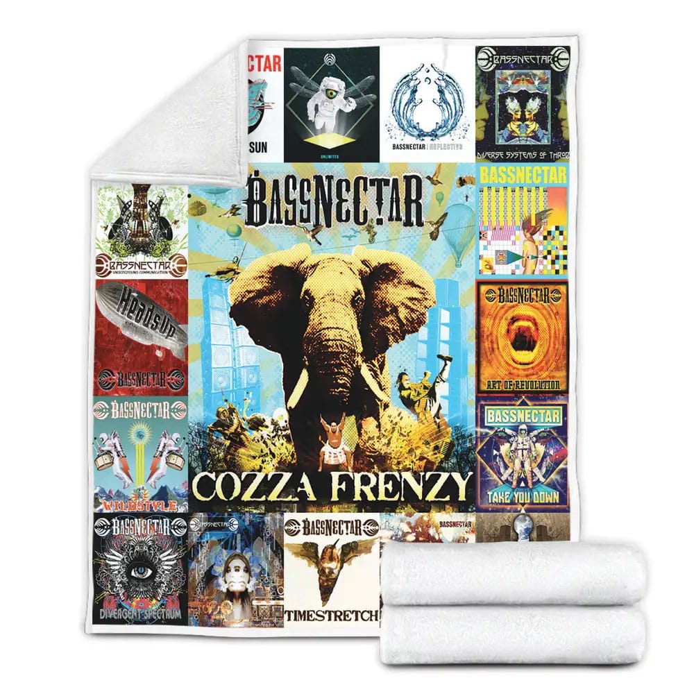 Bassnectar Albums Fleece Blanket Perfect 