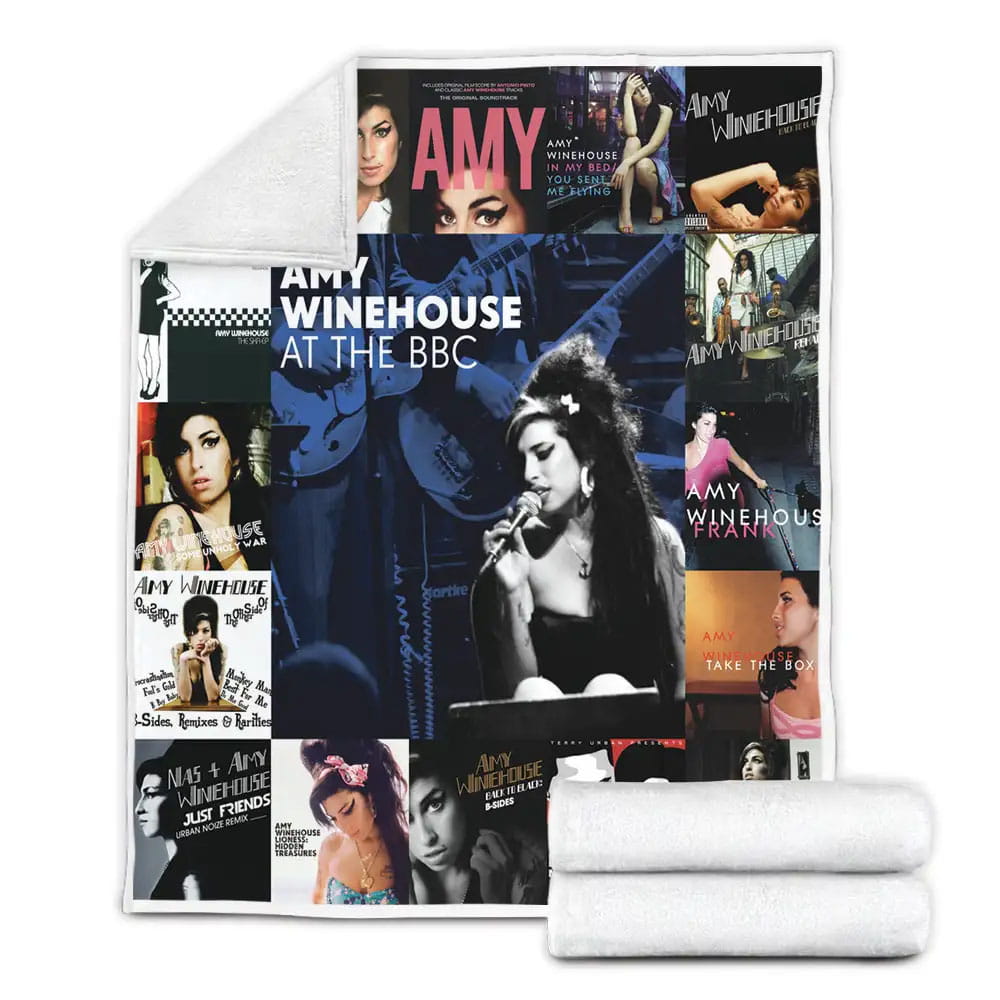 Amy Winehouse Fleece Blanket Perfect 