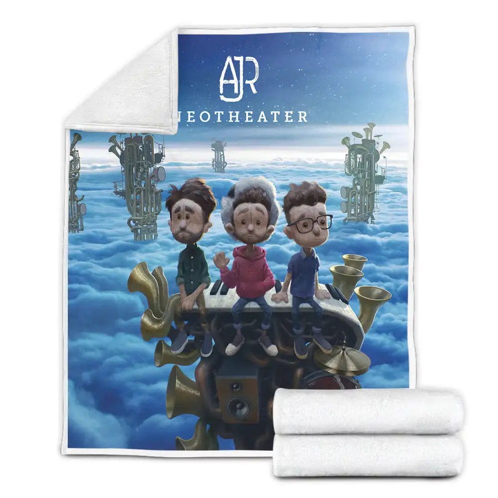 Ajr Band Fleece Blanket Gift For Mothers Day Fathers Day