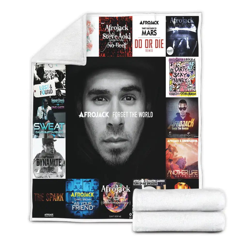 Afrojack Albums Fleece Blanket Perfect 