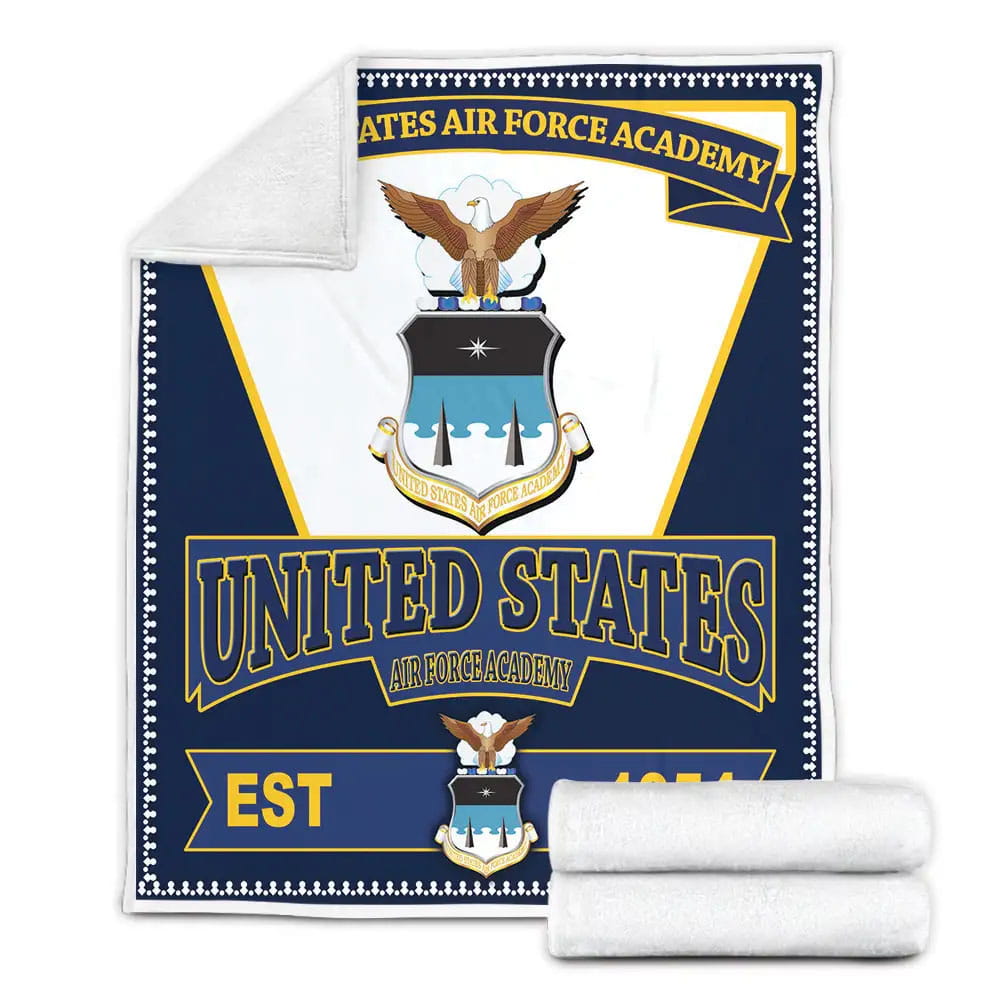 Us Air Force Academy Fleece Blanket 