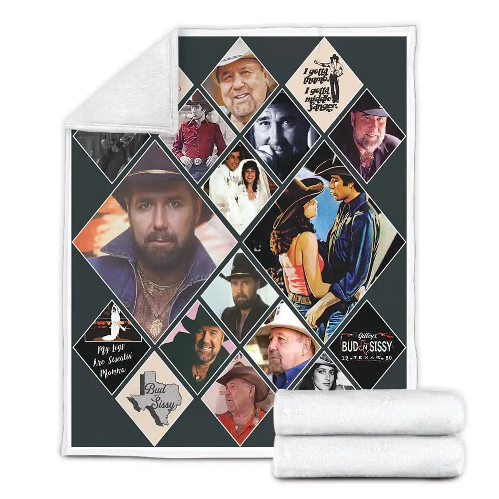 Urban Cowboy And John Lee Fleece Blanket Gift For Besties