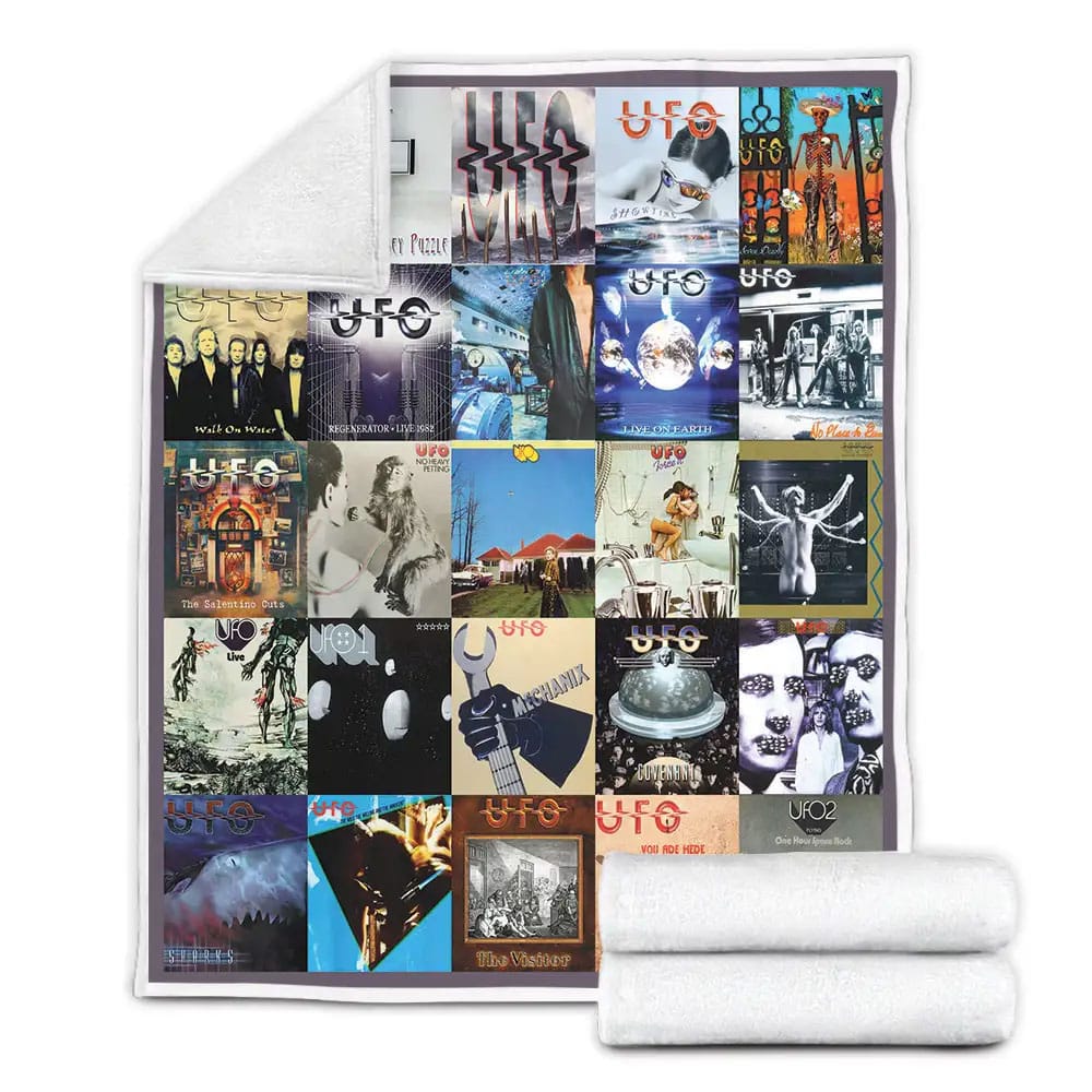 UFO Albums Fleece Blanket Gift For Wife Husband