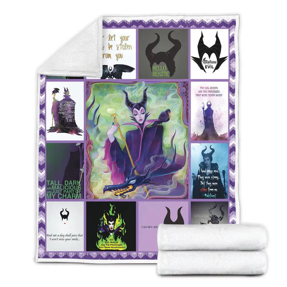Maleficent Fleece Blanket 