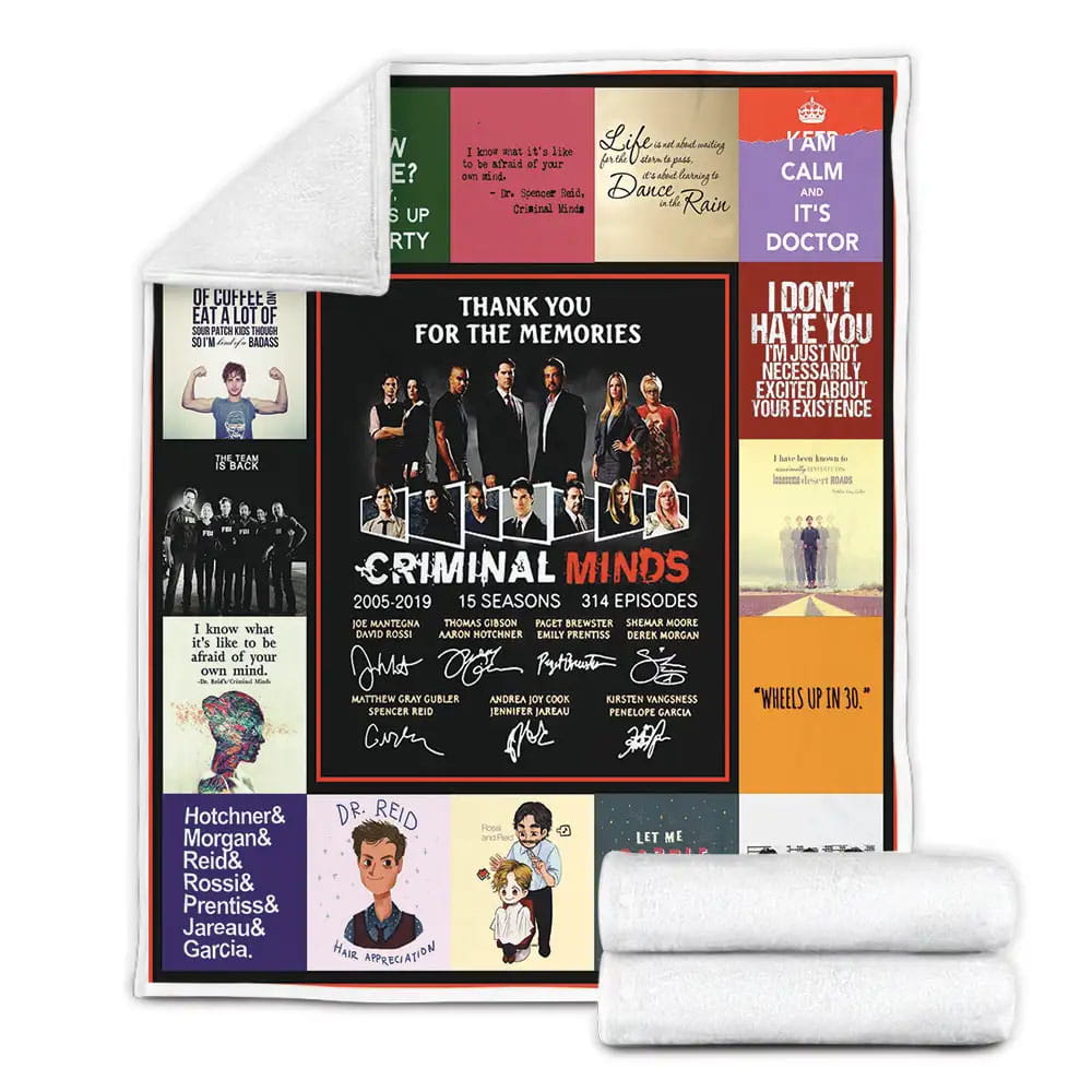 Criminal Minds Fleece Blanket 