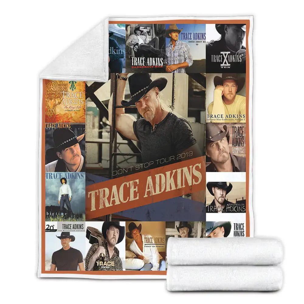 Trace Adkins Fleece Blanket 