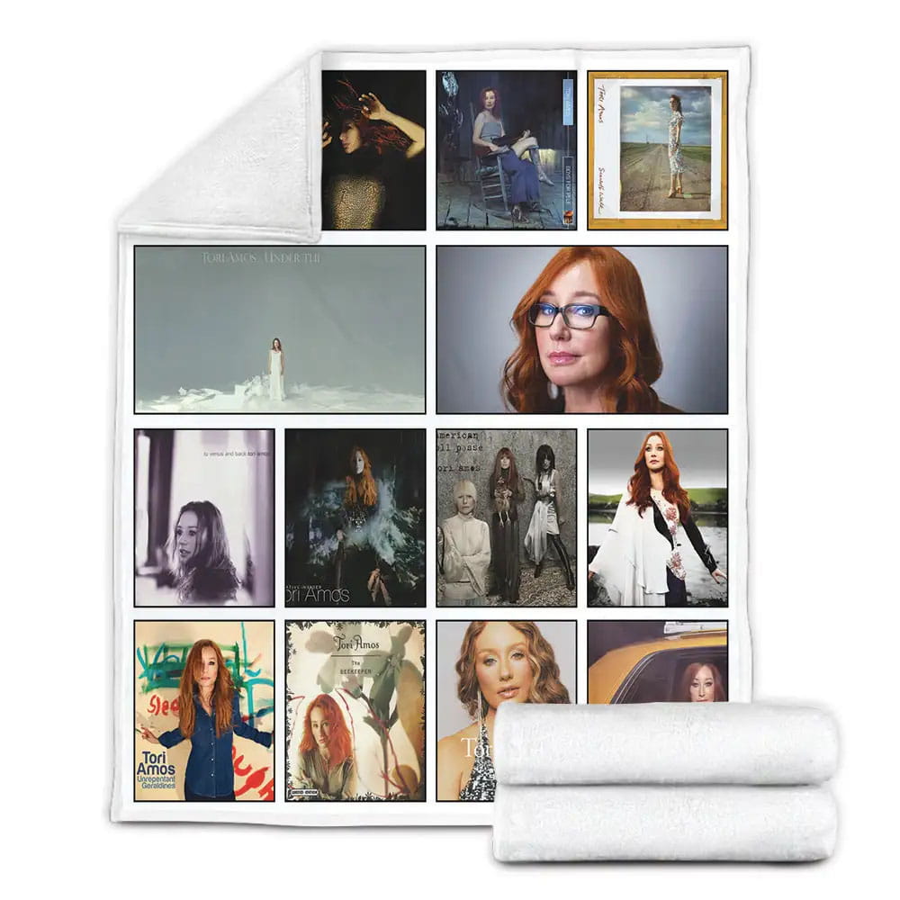 Tori Amos Album Covers Fleece Blanket 