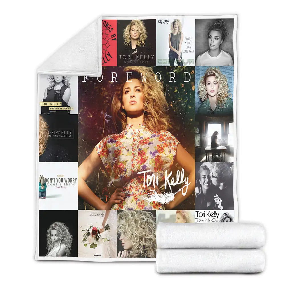 Tori Kelly Albums Fleece Blanket Gift For Mothers Day Fathers Day