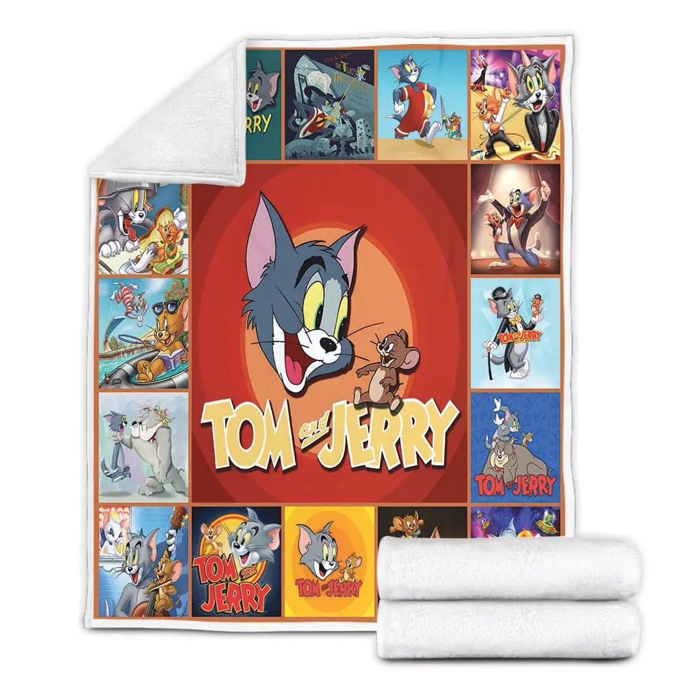 Tom and Jerry Fleece Blanket 