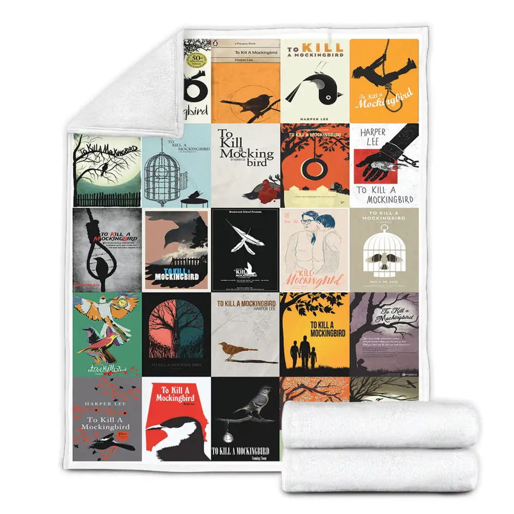 To Kill A Mockingbird Fleece Blanket 