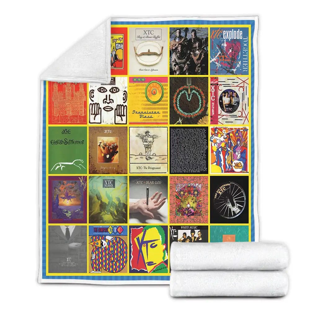 The Xtc Album Cover Fleece Blanket Gift For Besties