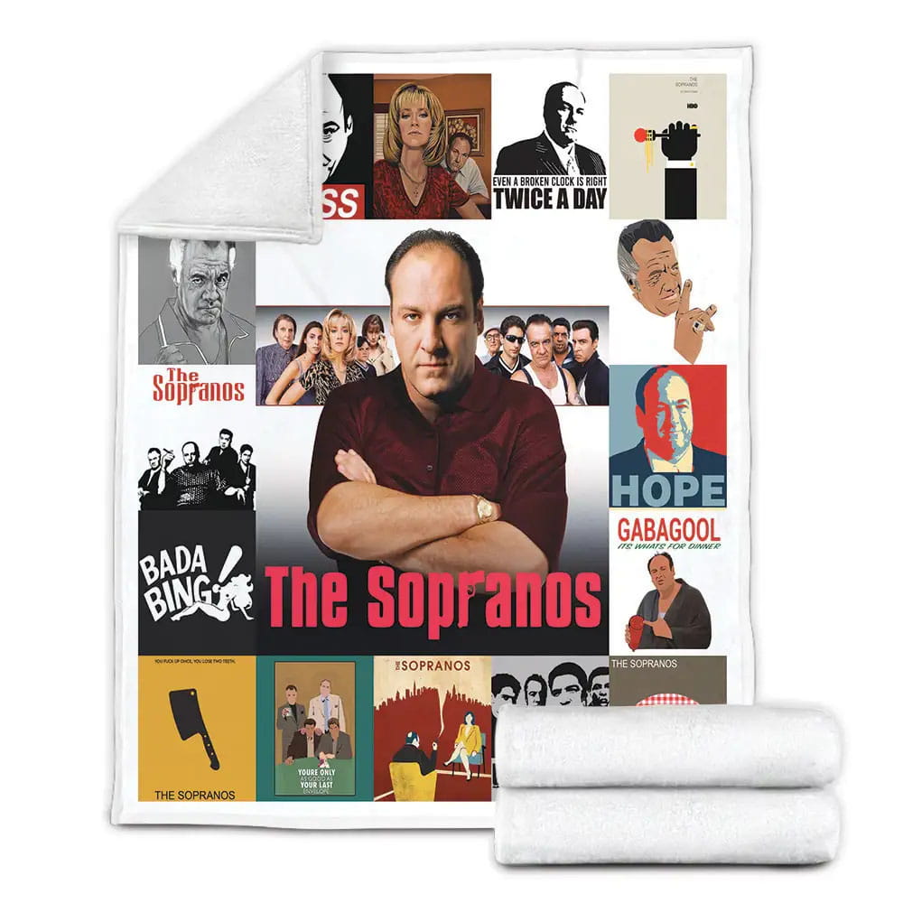 The Sopranos Fleece Blanket Gift For Wife Husband
