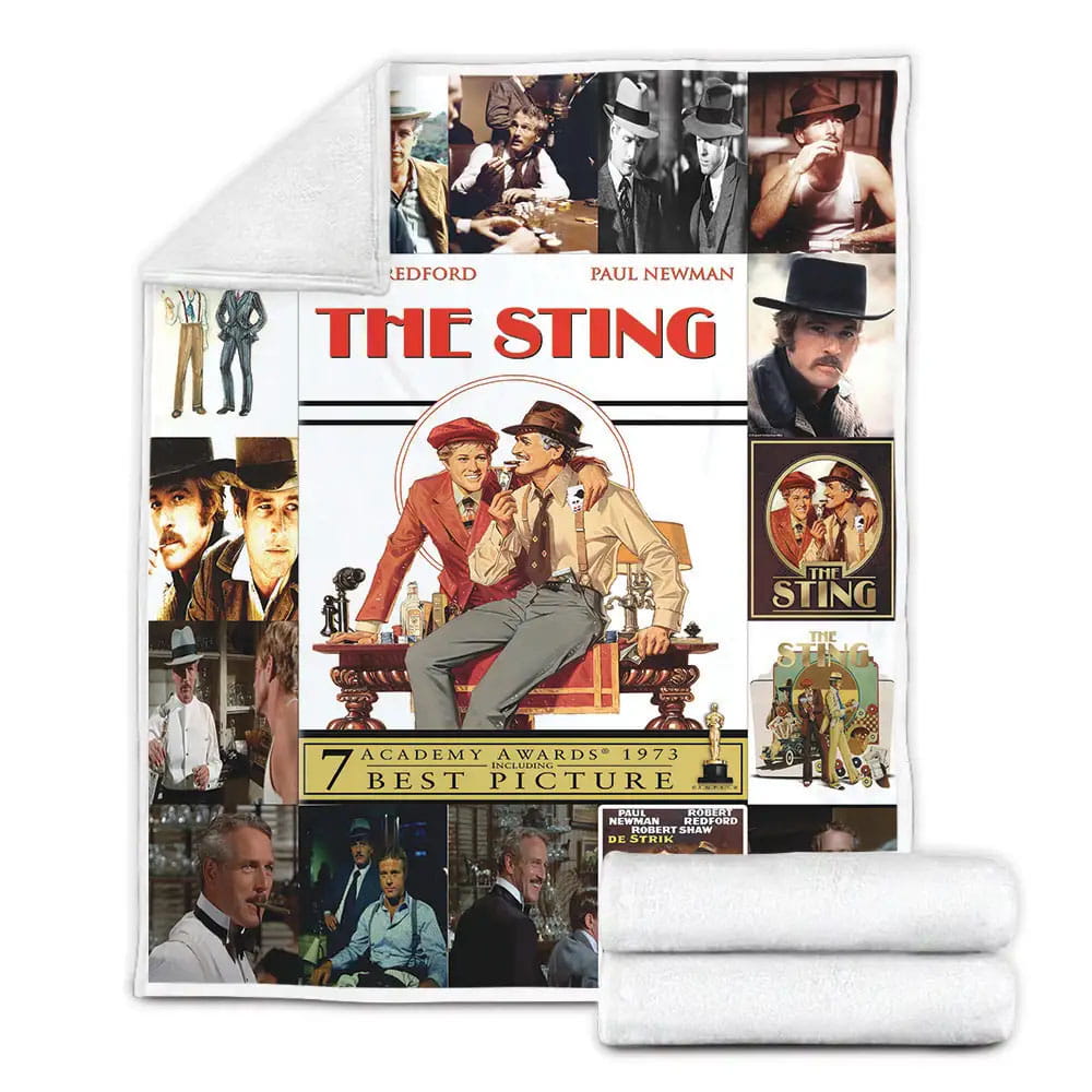 The Sting Fleece Blanket Gift For Birthday Halloween Christmas