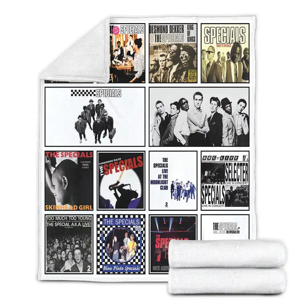 The Specials Album Covers Fleece Blanket Gift For Mothers Day Fathers Day