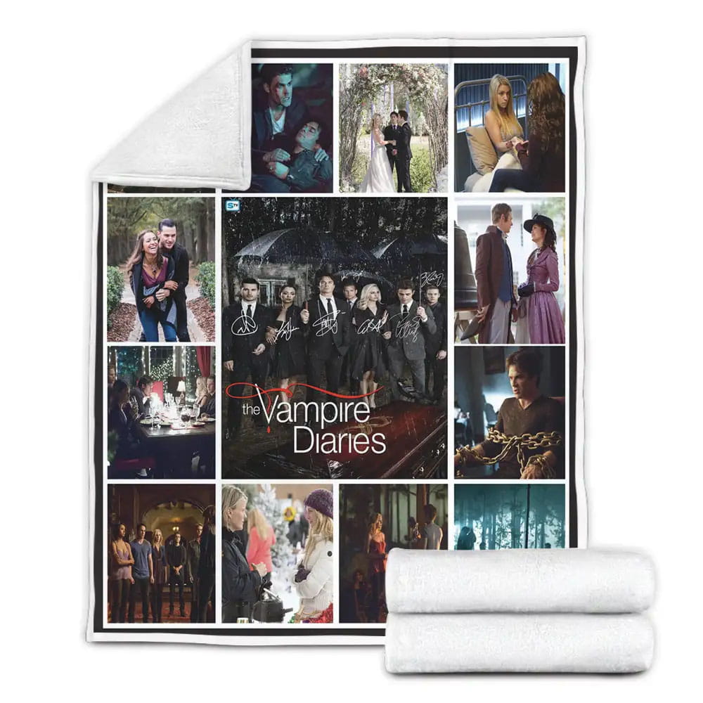 The Vampire Diaries Fleece Blanket Gift For Besties