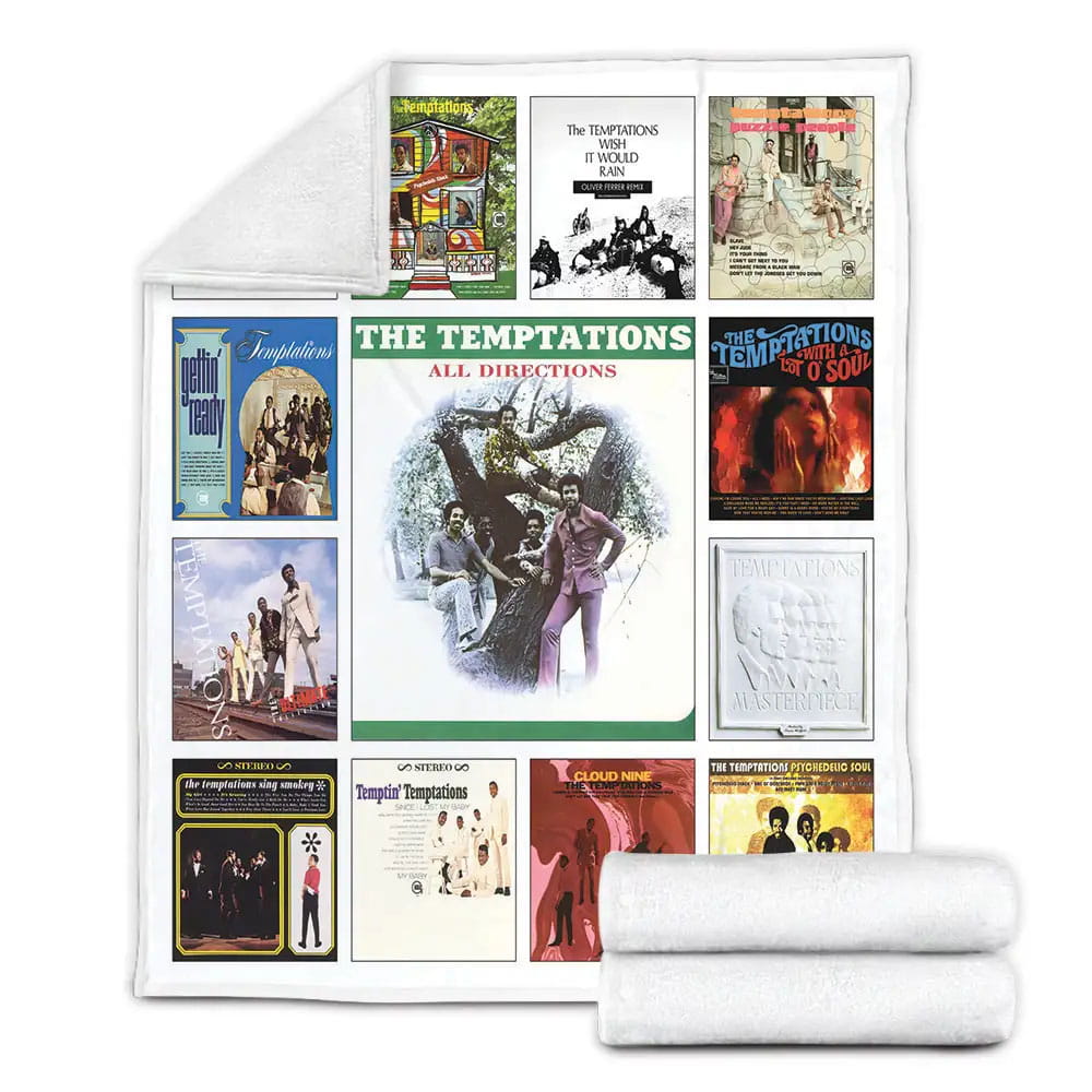 The Temptations Fleece Blanket Gift For Mothers Day Fathers Day
