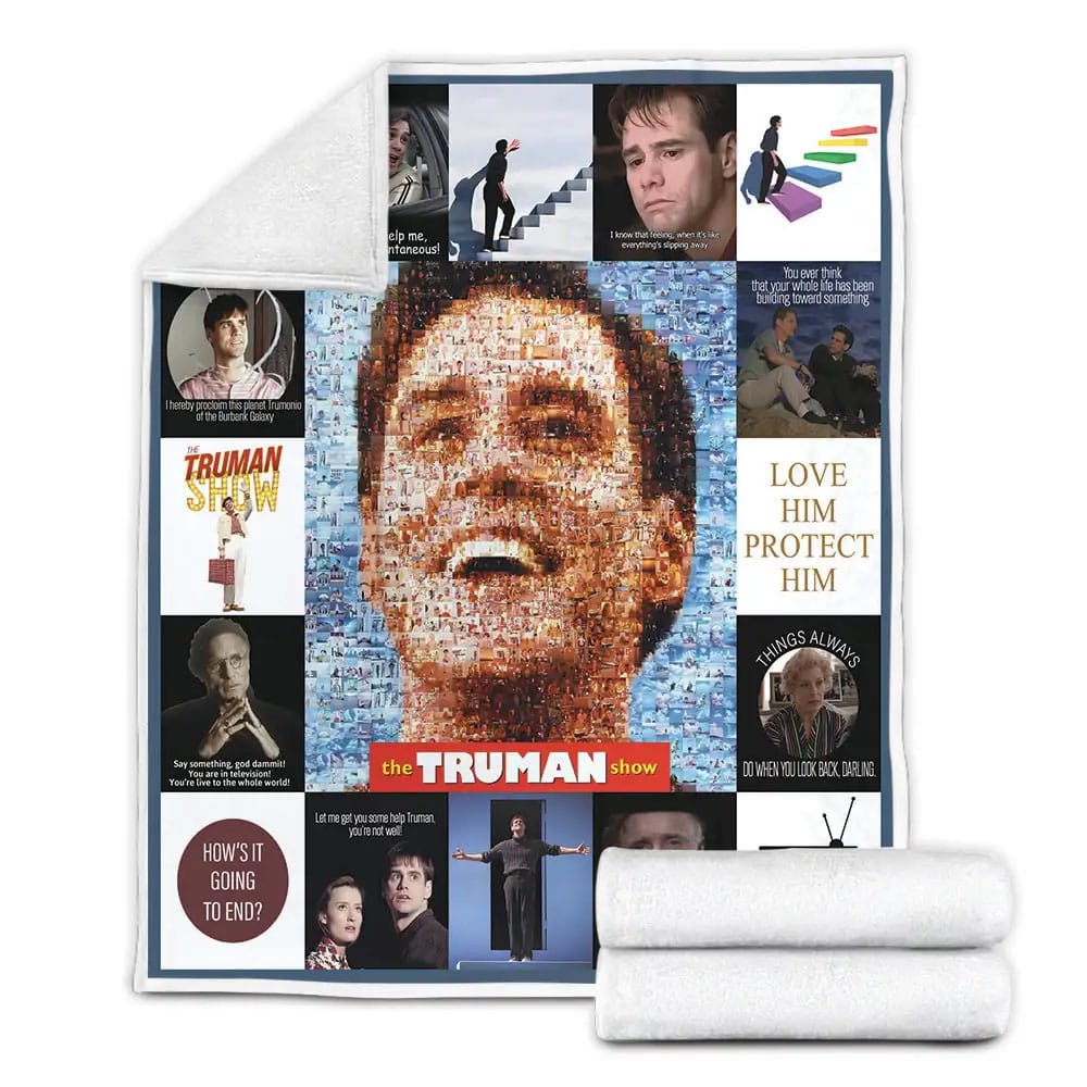The Truman Show Fleece Blanket Gift For Besties