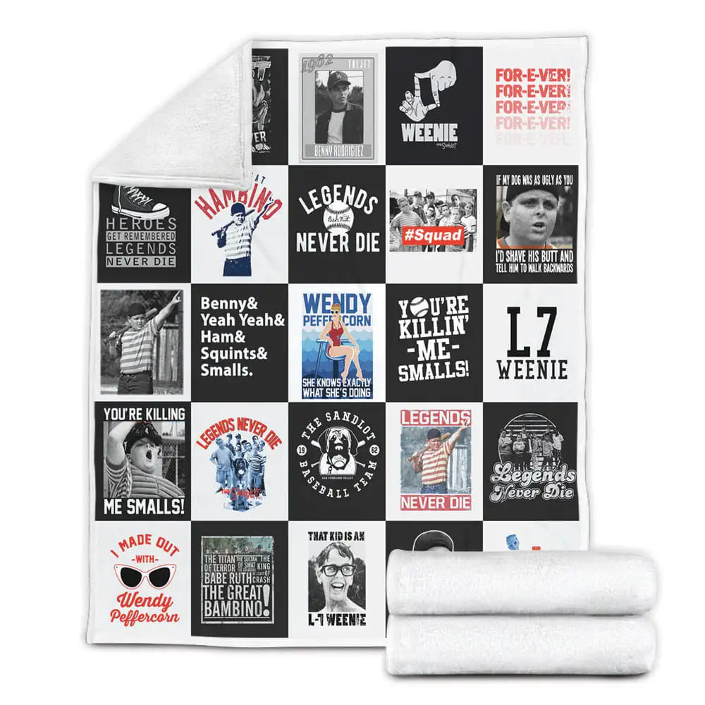 The Sandlot Fleece Blanket Gift For Wife Husband