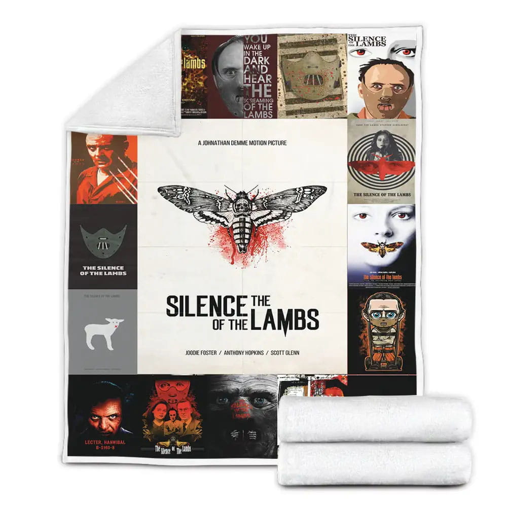 The Silence Of The Lambs Fleece Blanket 