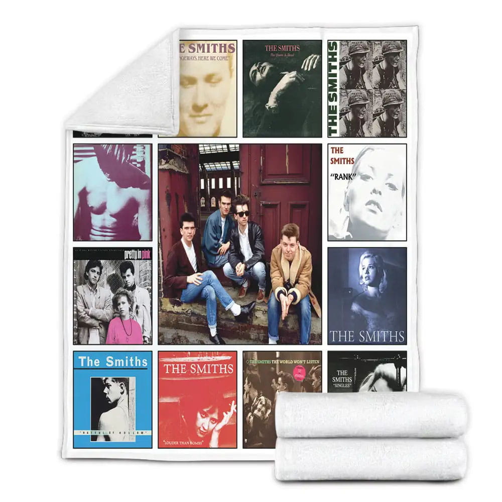 The Smiths Fleece Blanket Gift For Mothers Day Fathers Day