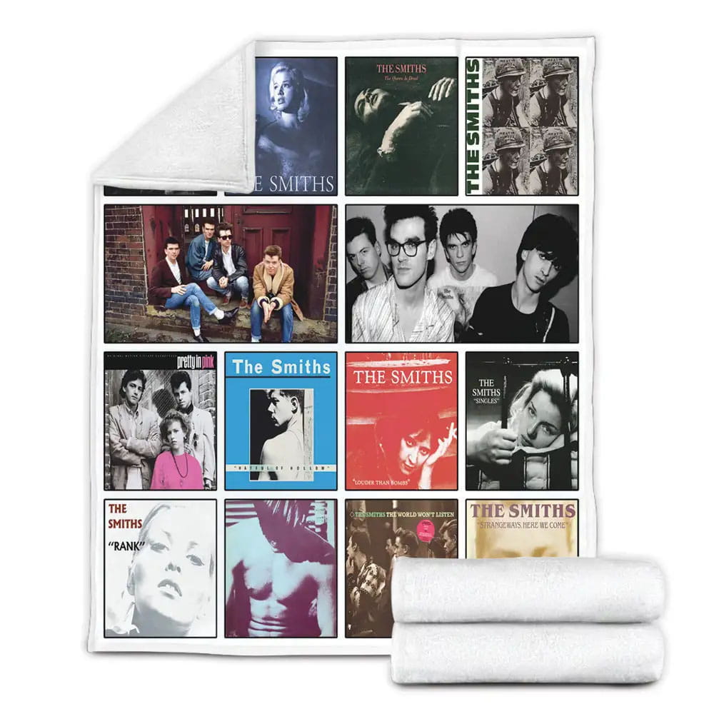 The Smiths Fleece Blanket Gift For Birthday Halloween Christmas