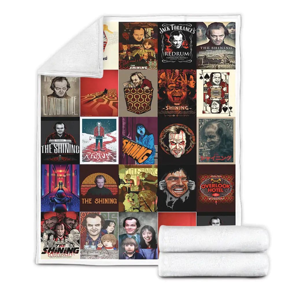 The Shining Fleece Blanket Gift For Birthday Halloween Christmas
