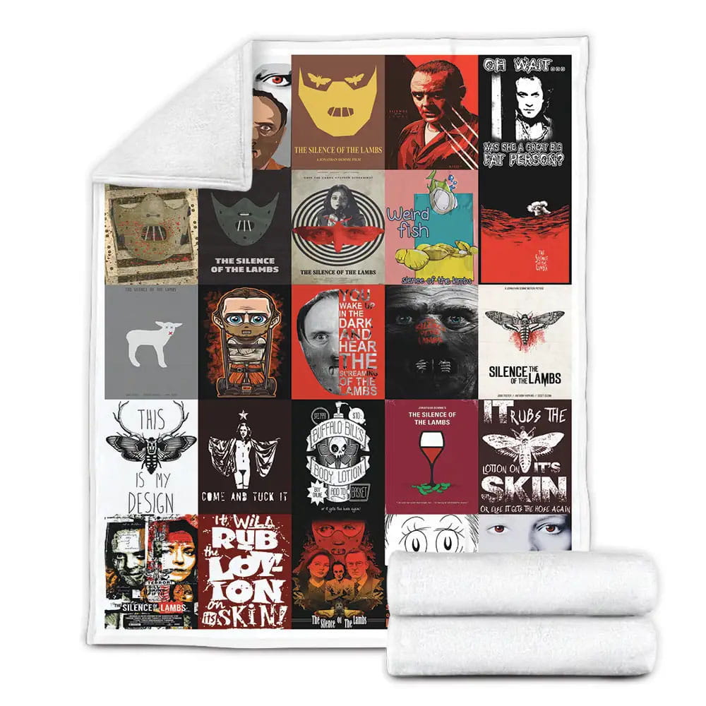 The Silence Of The Lambs Fleece Blanket Gift For Wife Husband