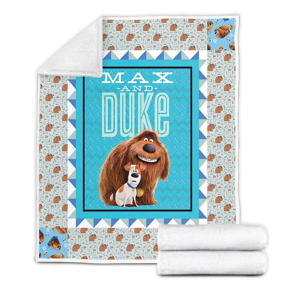 The Secret Life Of Pets Fleece Blanket Gift For Mothers Day Fathers Day