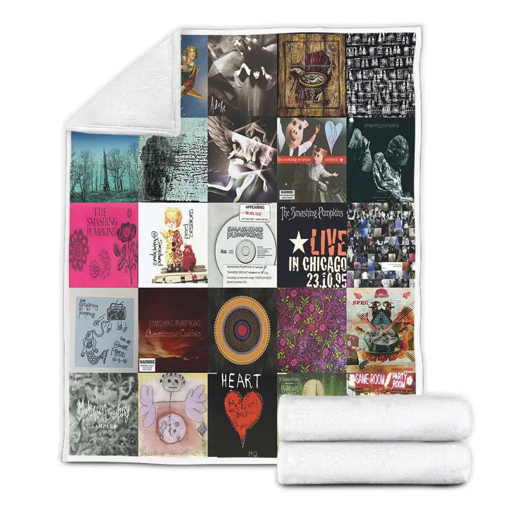The Smashing Pumpkins Fleece Blanket 