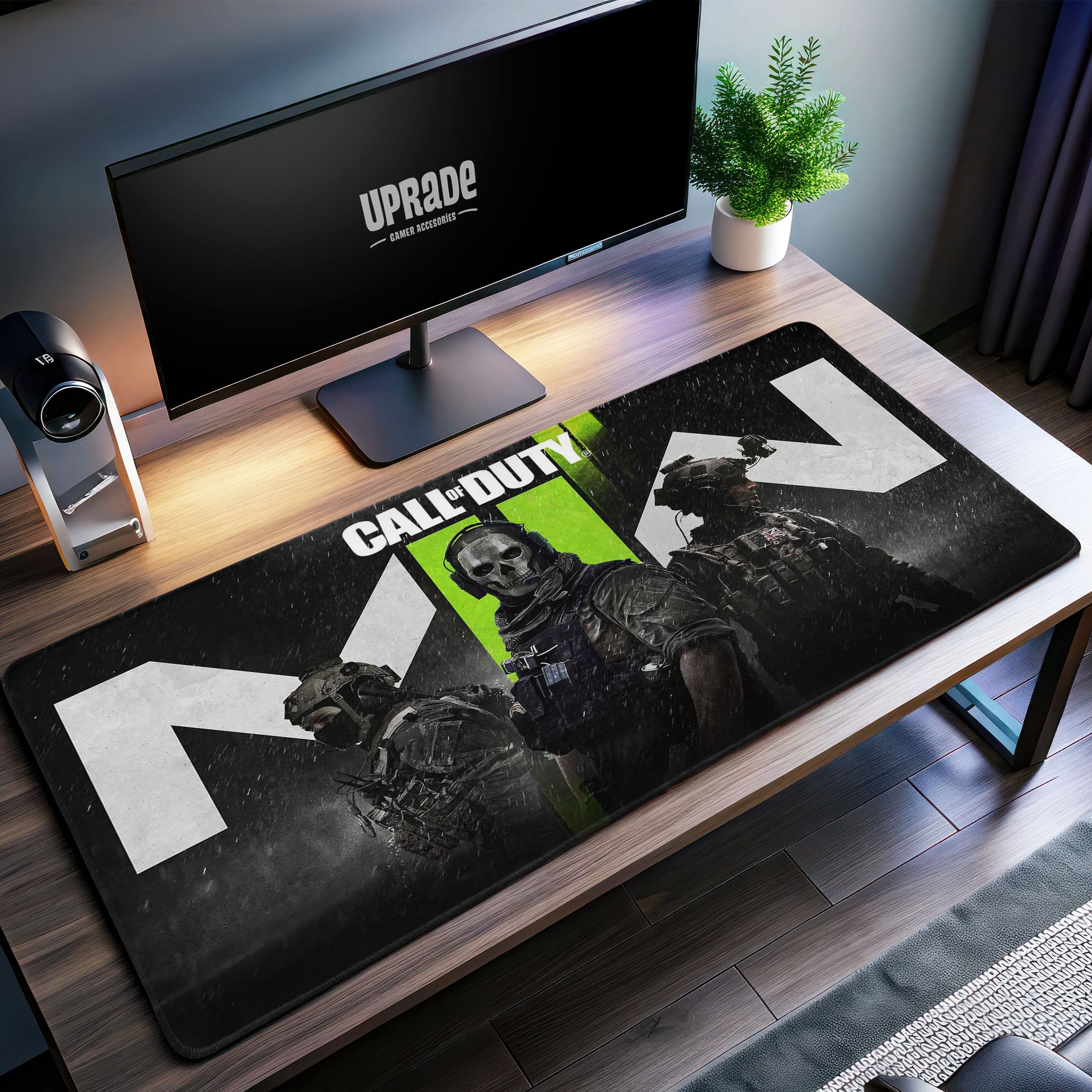 Allleftout Modern Warfare Ii Desk Mat, Cod Tactical Mouse Pad