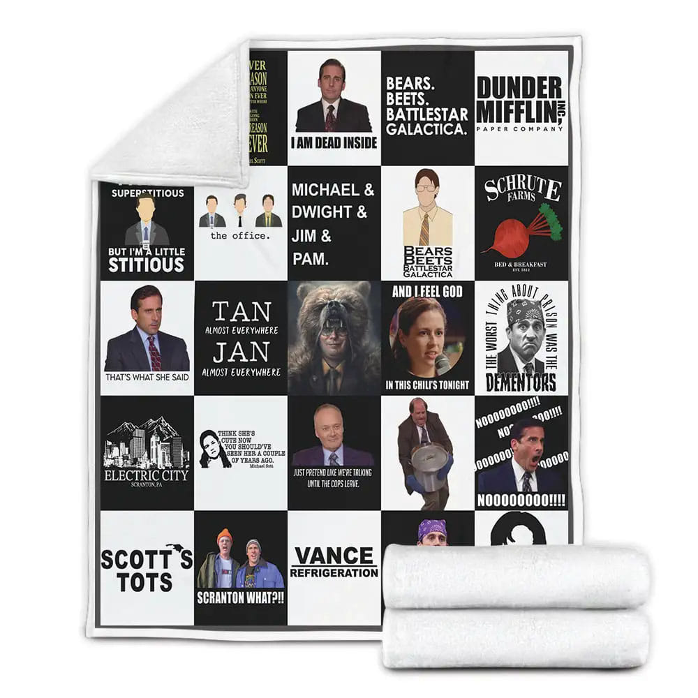 The Office Fleece Blanket 