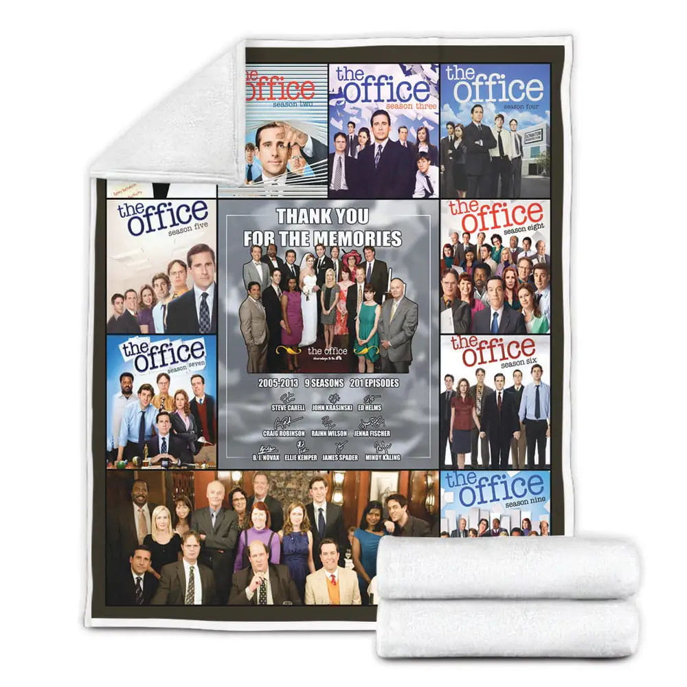 The Office Fleece Blanket Gift For Wife Husband