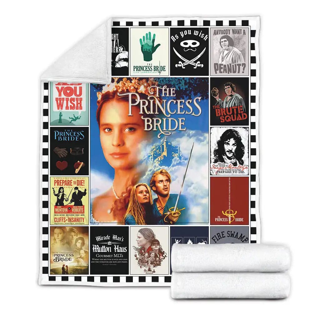 The Princess Bride Poster Fleece Blanket 