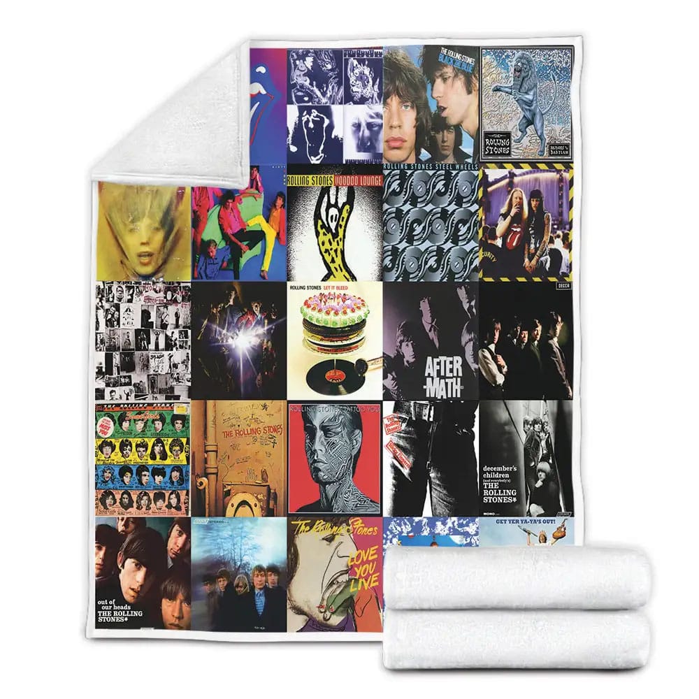 The Rolling Stone Fleece Blanket 